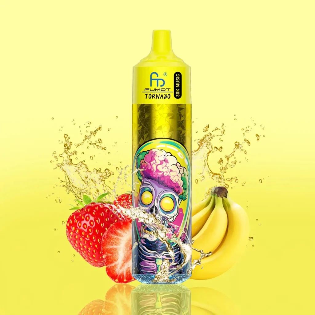 Fumot Tornado 30k Music Tornado Vape – Strawberry Banana