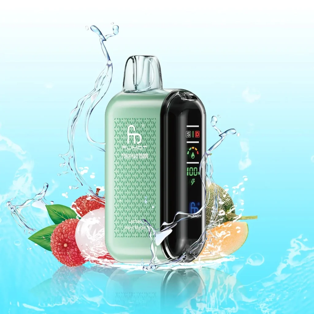 Fumot Tornado Vape 20000 Lychee Hami Melon