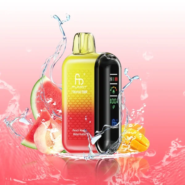 Fumot Tornado Vape 20000 Peach Mango Watermelon