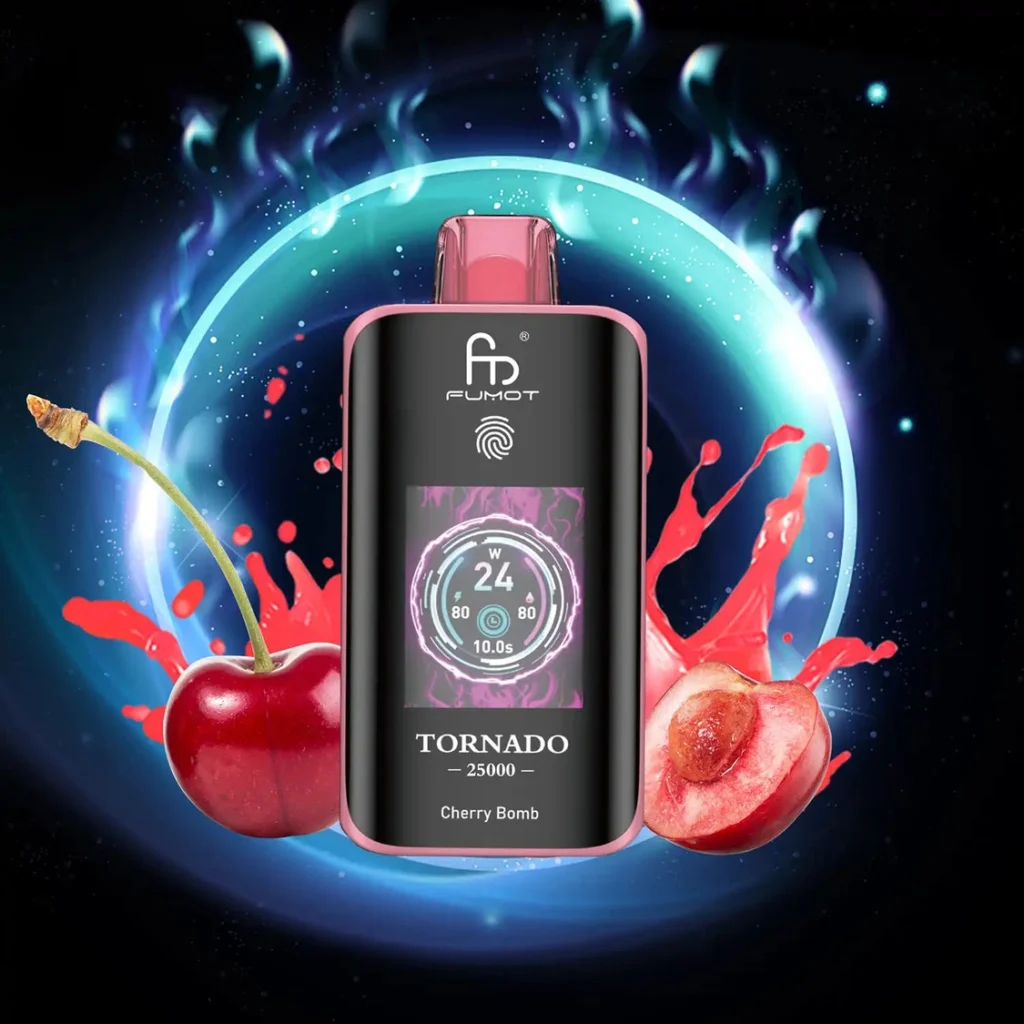 Fumot Tornado Vape 25000 Cherry Bomb