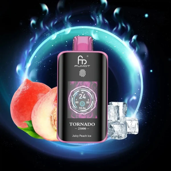 Fumot Tornado Vape 25000 Juicy Peach Ice