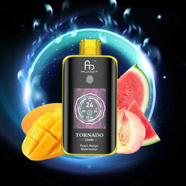 Fumot Tornado Vape 25000 Peach Mango Watermelon