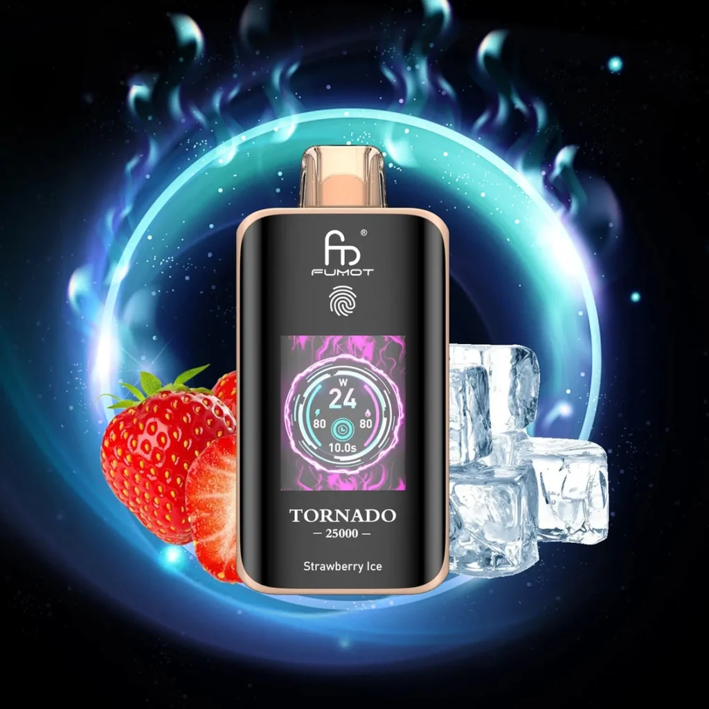 Fumot Tornado Vape 25000 Strawberry Ice