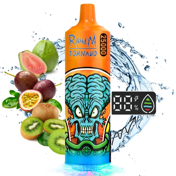 randm tornado vape 25000 Kiwi Passion Fruit Guava