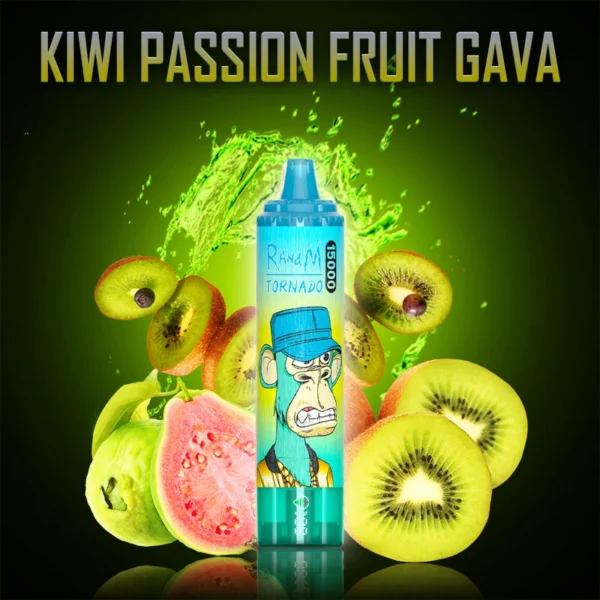 Randm Tornado 15000 Kiwi Passionfruit Guava